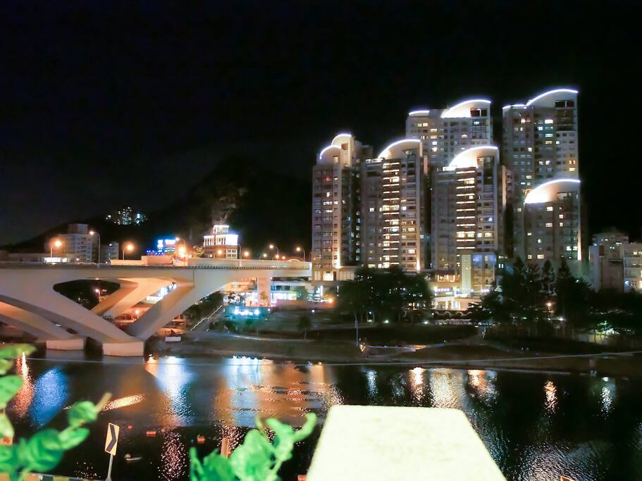 公共區域夜景真美