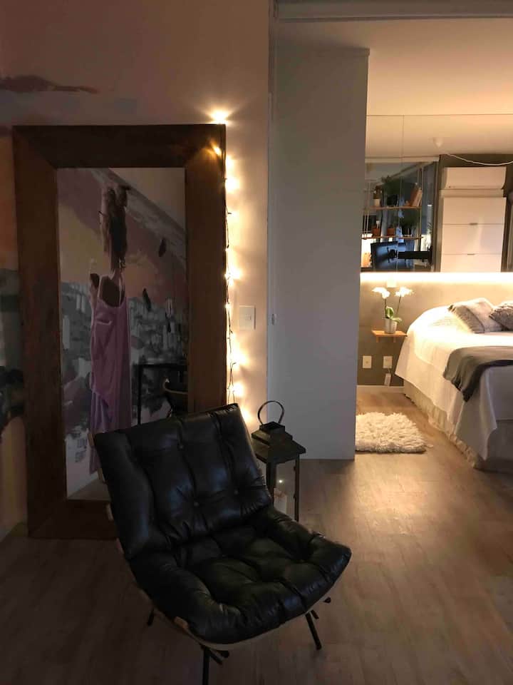 ห้องนั่งเล่น - ไฟในสวน