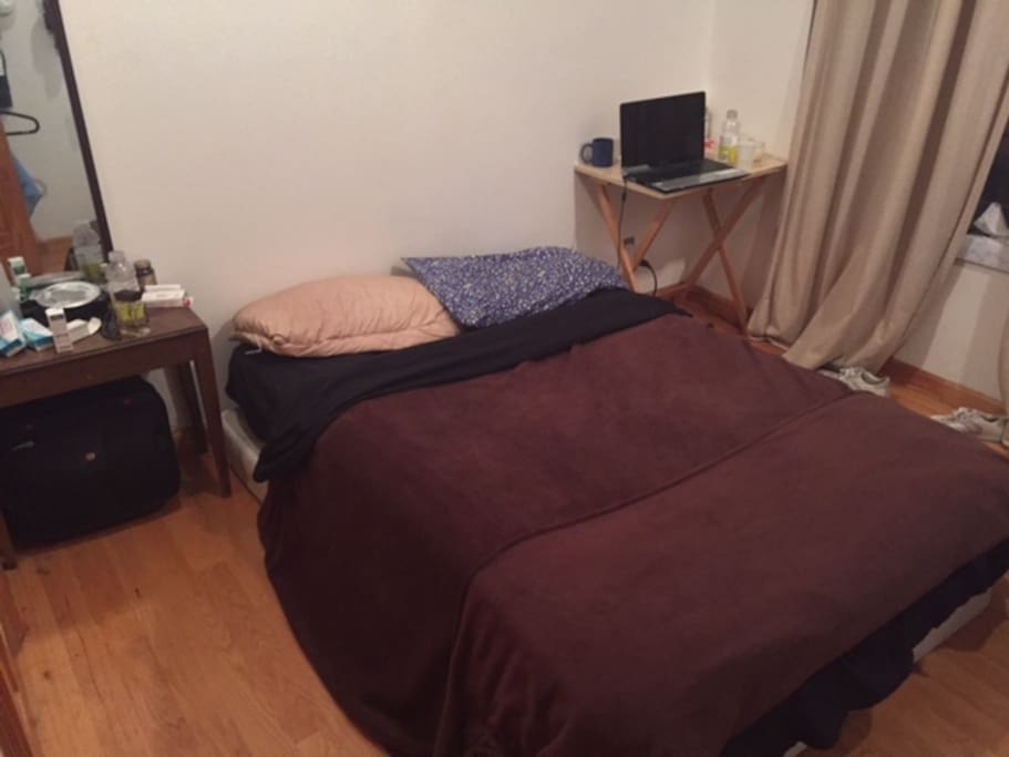 Your bedroom.