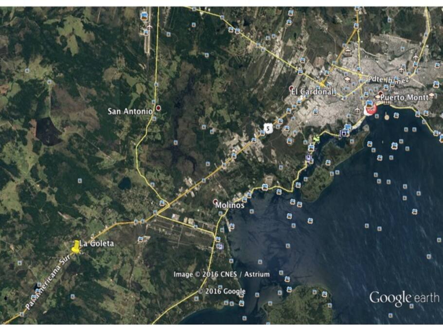 Ubicación por Google Earth