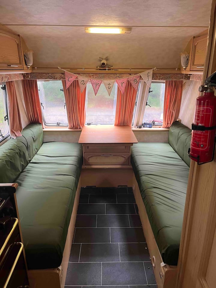Woodland 4 Bed Caravan & Stove: Snowdonia Outdoors - Beddgelert