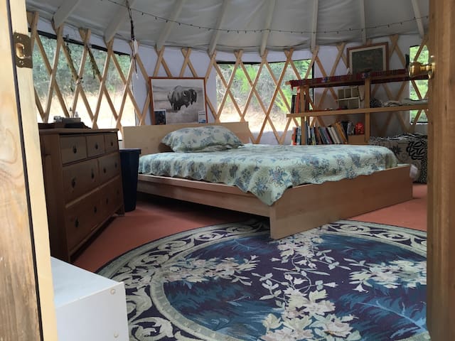 16' Yurt on 20 beautiful acres