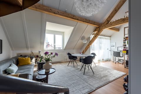 Central brand new apartment over the roofs of Bern