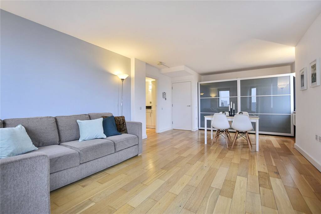 Living room, dining area