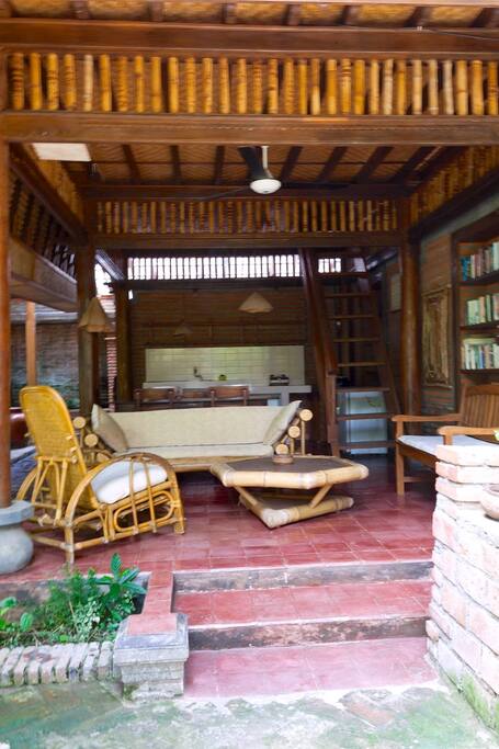 The open living room
