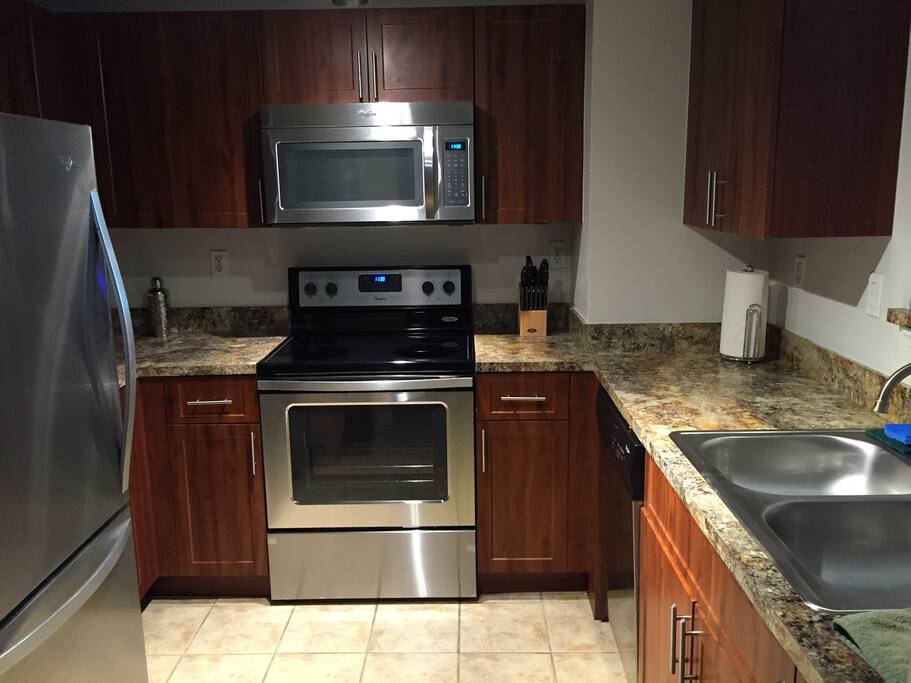 Renovated kitchen with all new appliances