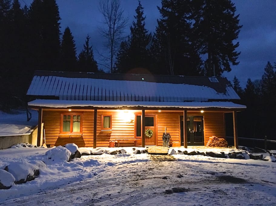 Winter at Kootenay Sunrise.