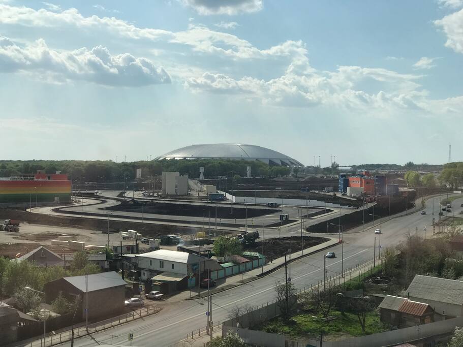 stadium chm 2018 from the balcony