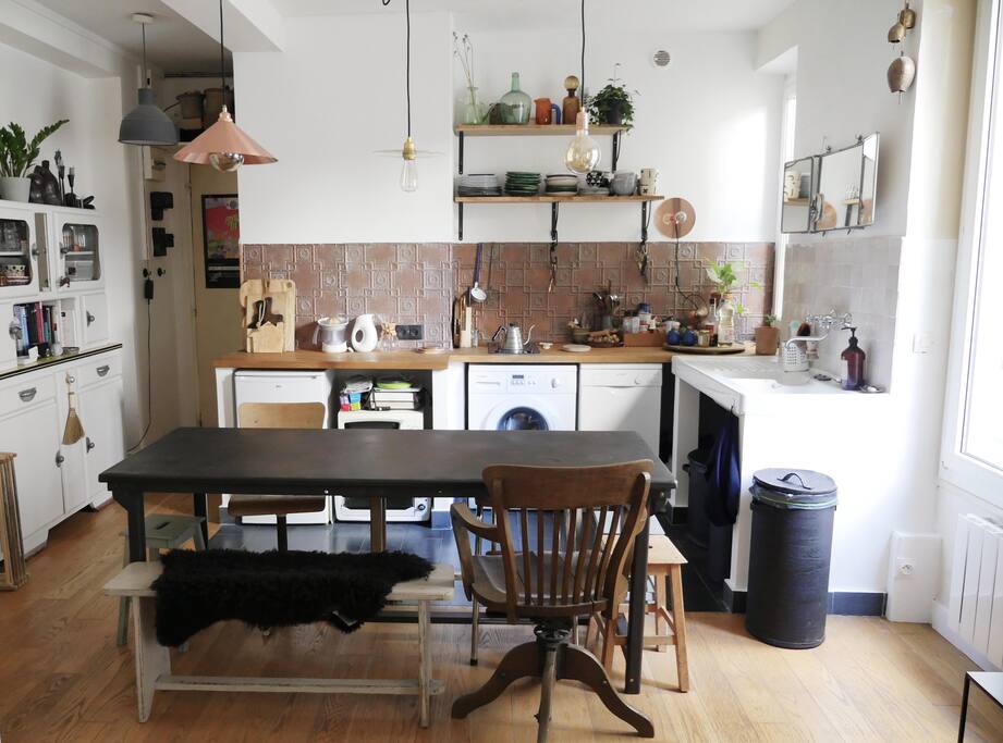 Coin cuisine salle-à-manger