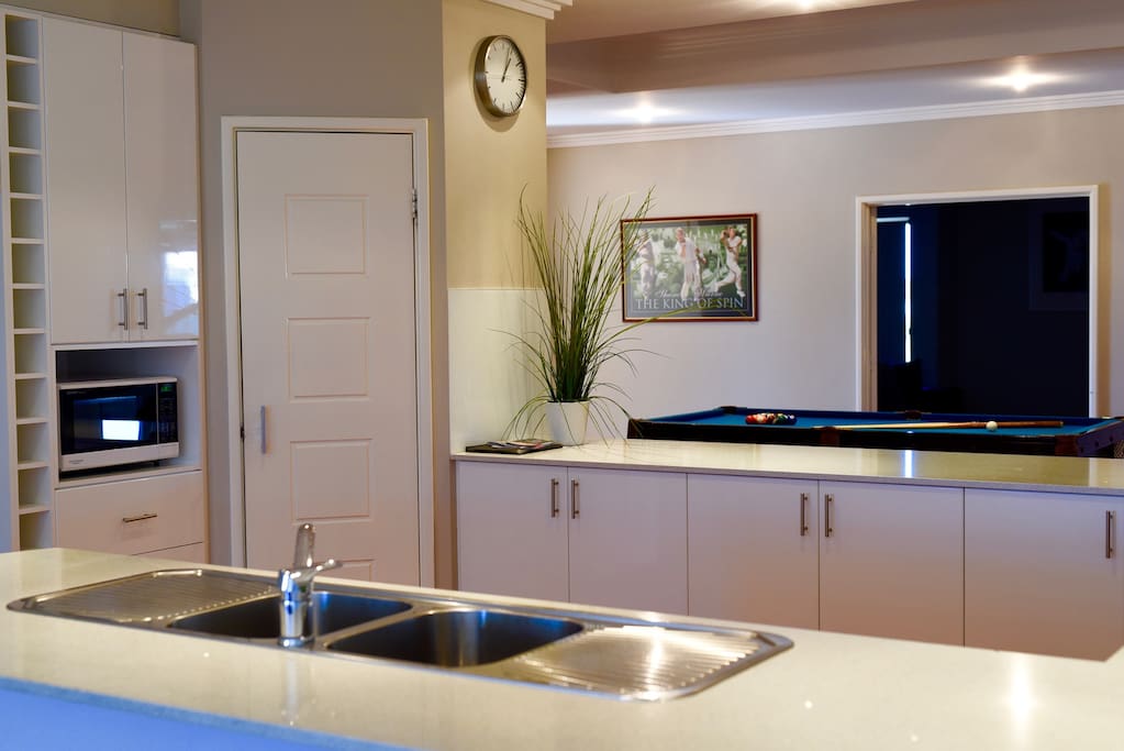 Kitchen and Games Room