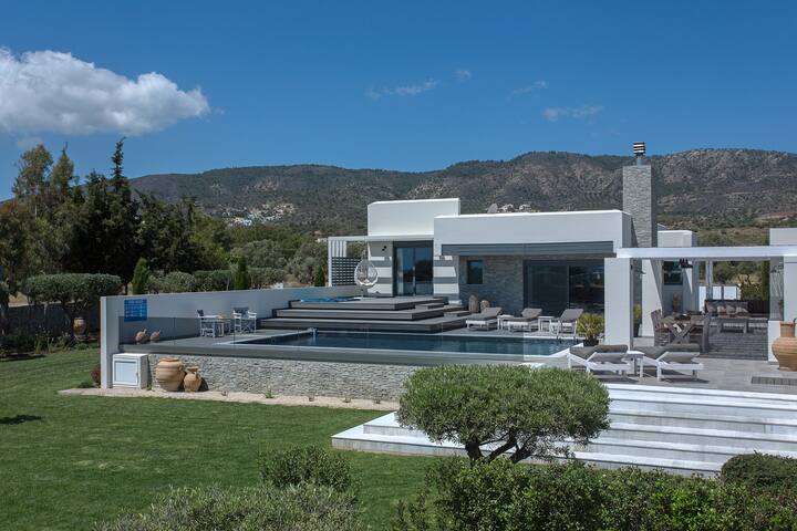 Eden Luxury Villa near Lindos, Eco Pool & Jacuzzi gallery image 5