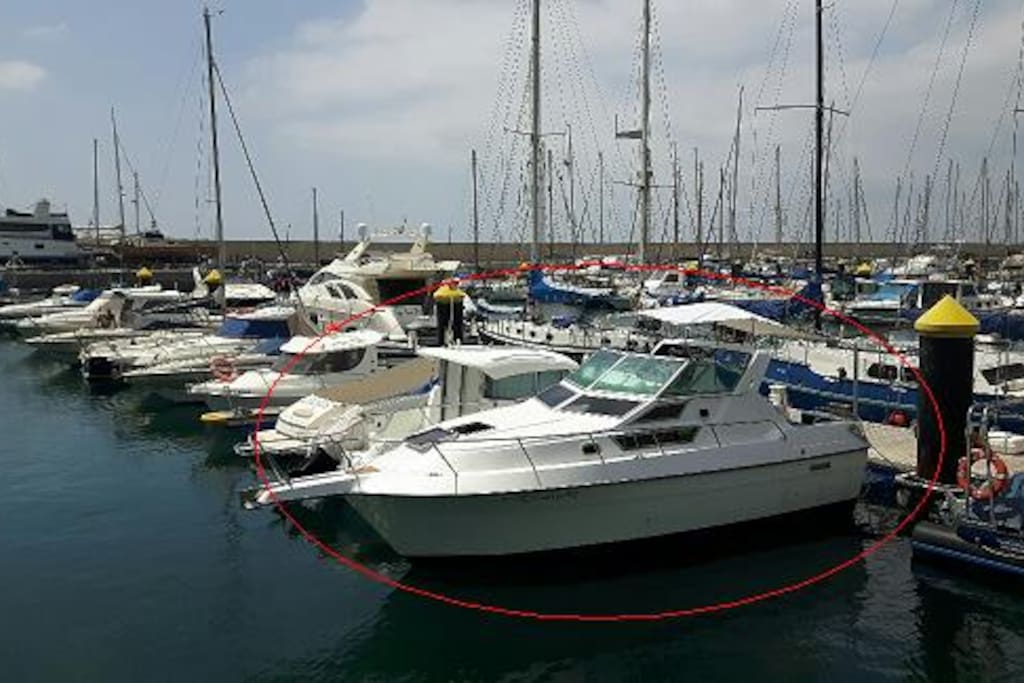 Boat exteriors views.