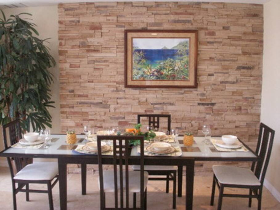Custom Dining Area.