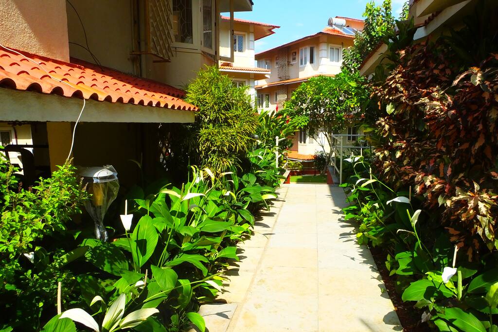 Entry to our Apartment Complex