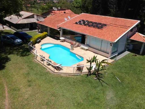 High-end farmhouse Sarapui SP 142 km from SP Wi-Fi