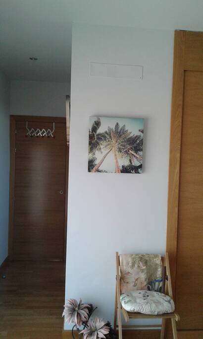 vista con puerta cerrada