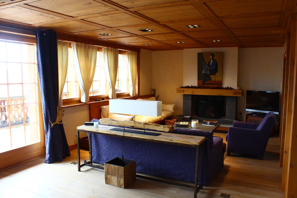 Bright living room
