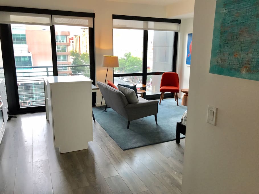 Main living and sleeping area
