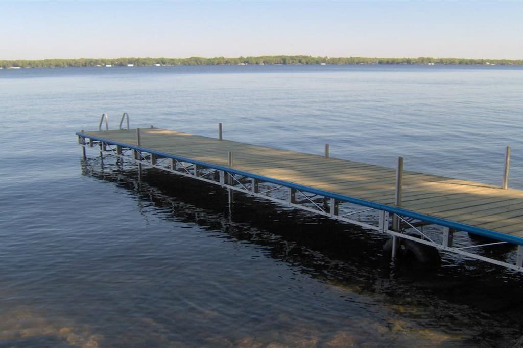 Lakefront with dock-5 feet wide X 36 feet long