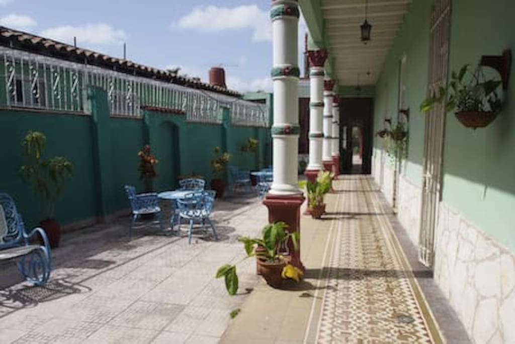 Patio interior