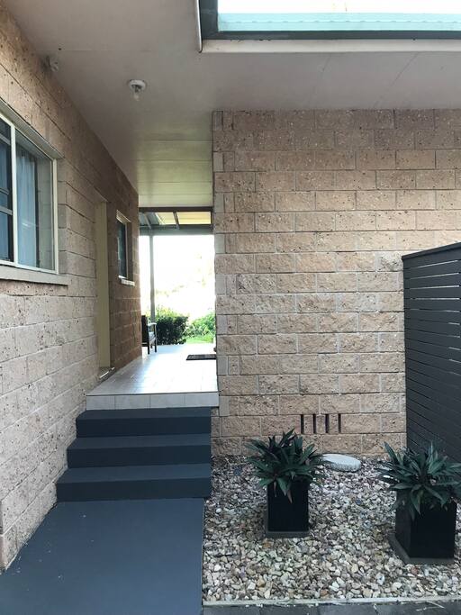 Private entrance, separate from main house