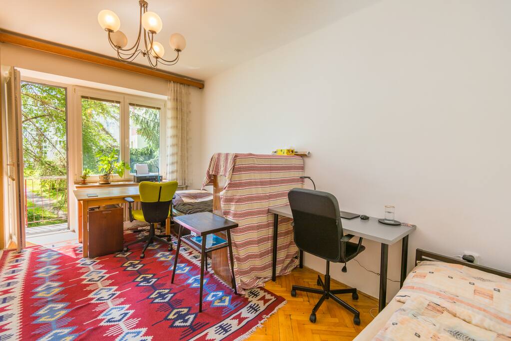 Full view of the room