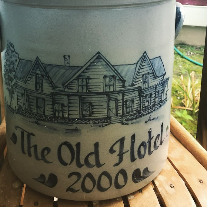 Pickle Jar made for us by the Thompsons