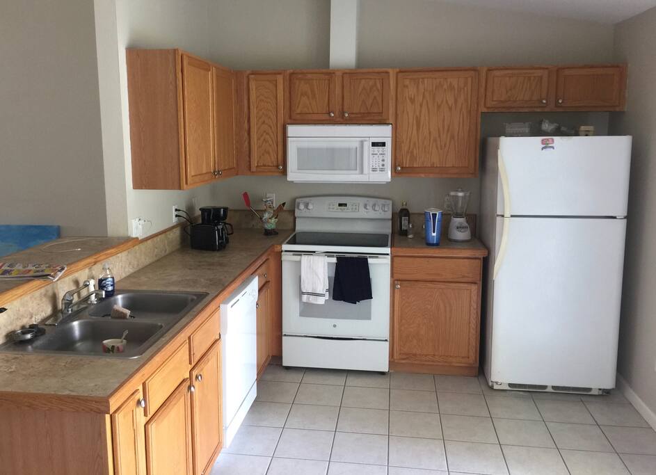 You have full use of the Kitchen.