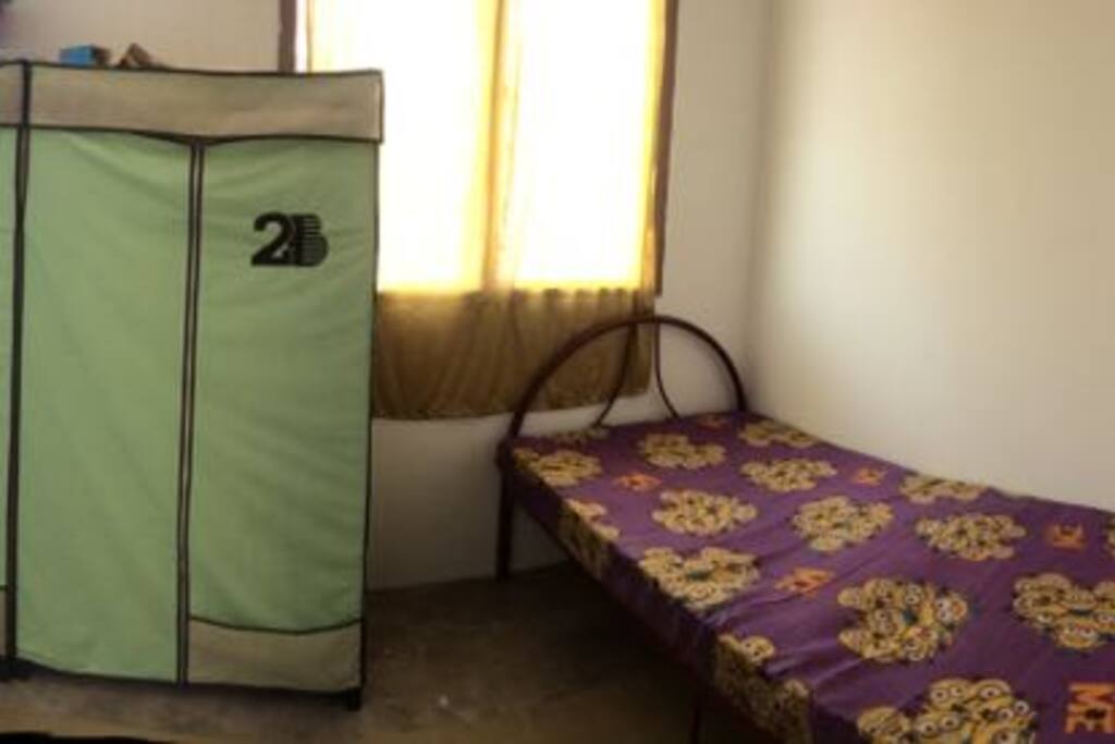 Bedroom 2 with fan