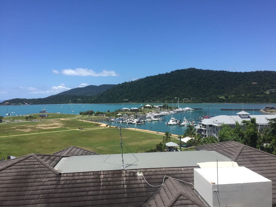 View of 'Port of Airlie' from Balcony