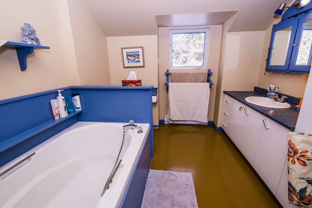 Salle de bain réservée aux hôtes Airbnb
