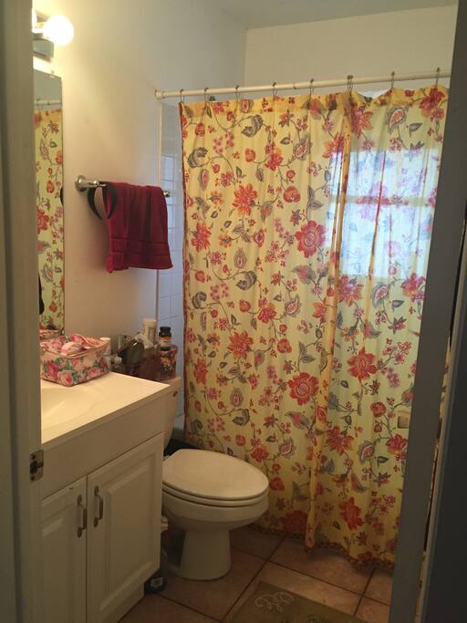 This is the restroom that is to be shared with the room adjacent.