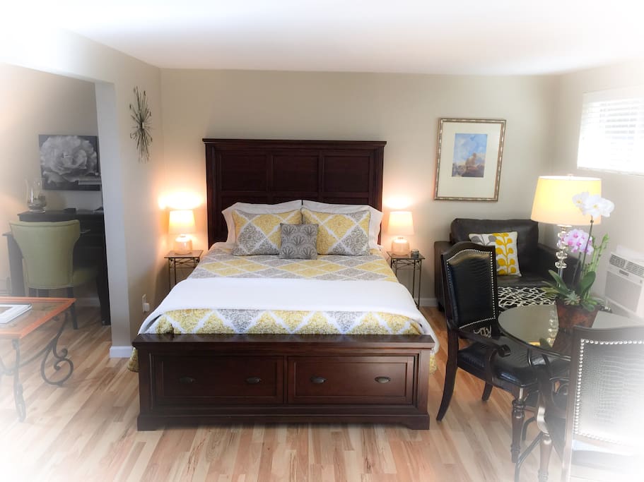 Spacious 500 square-foot resort-like suite.