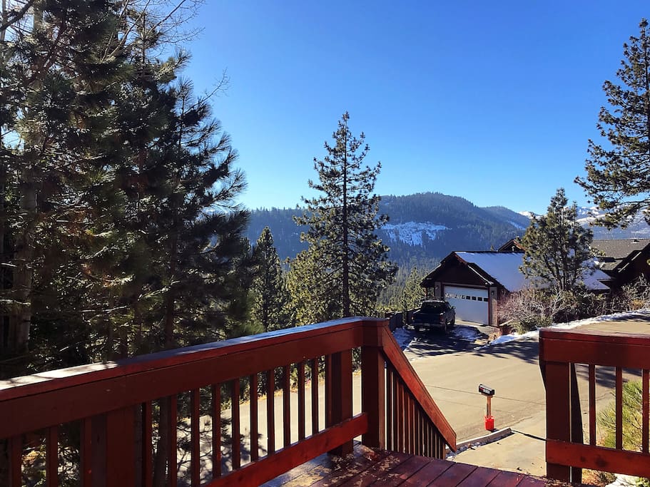 Views from your private deck.