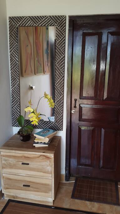 Mirror and more storage space