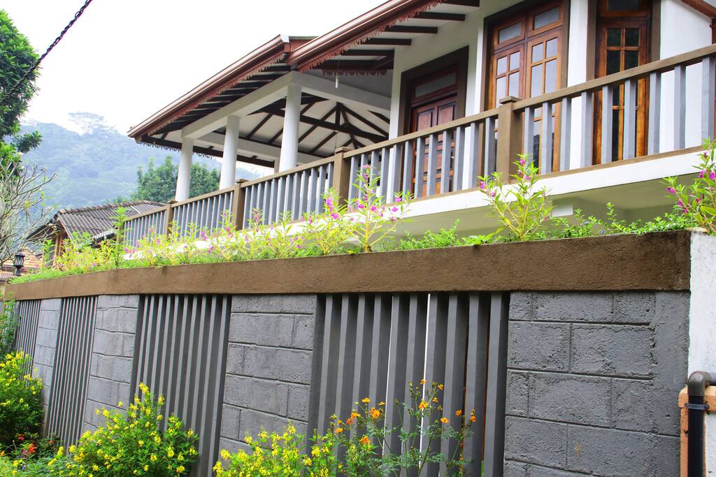Front view of the apartment