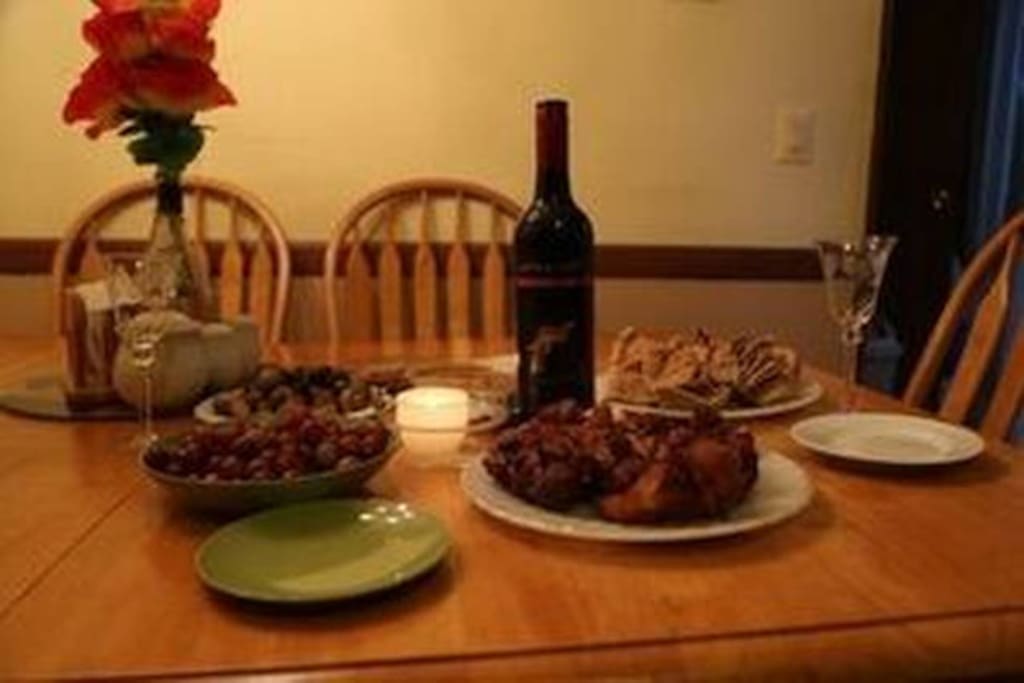 The kitchen is a shared space