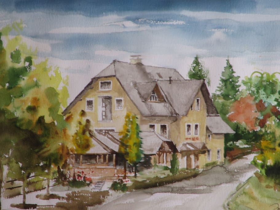 Guesthouse Zorko/Gostilna Domen made by famous slovenian painter