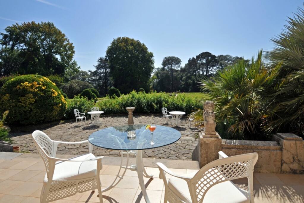 Château Clair de Lune - La terrasse