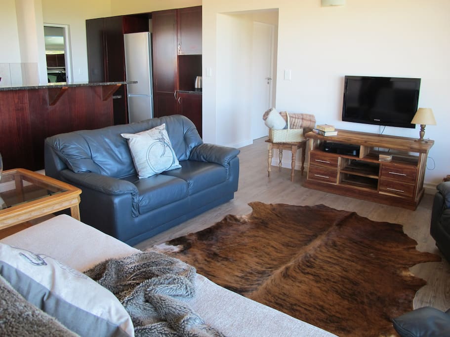 Open plan living areas