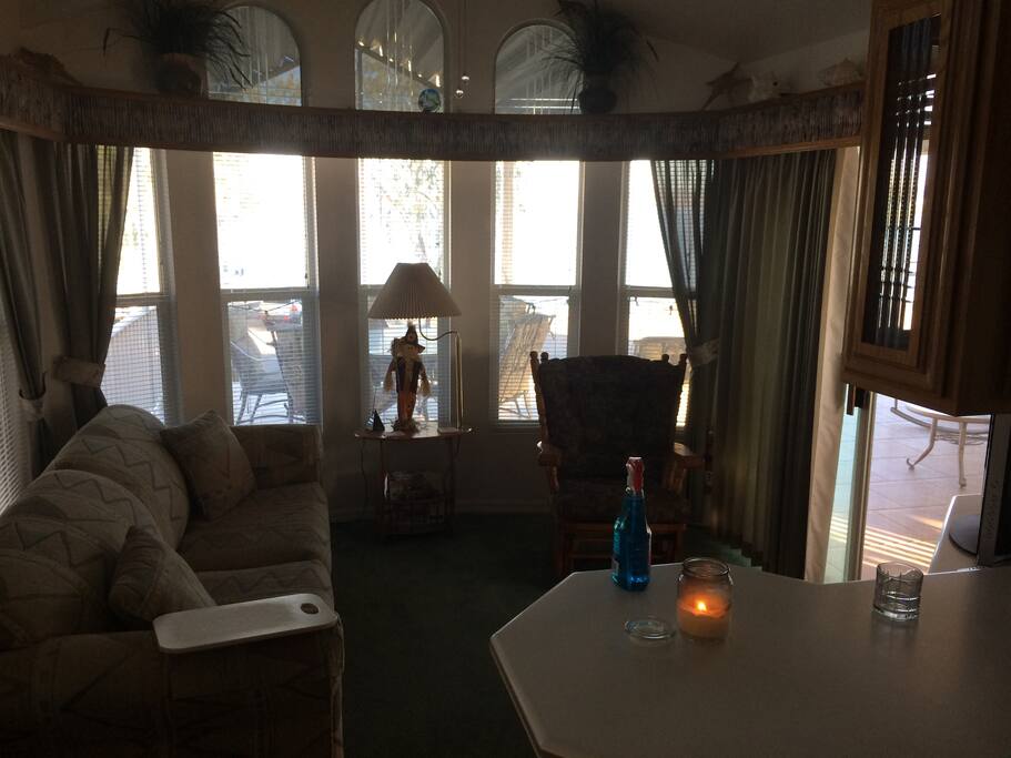 Living room from kitchen
