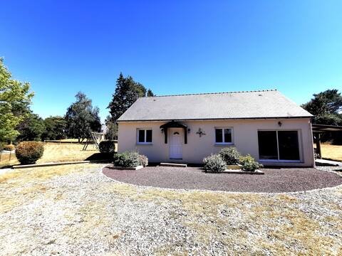 Family home with large equipped garden