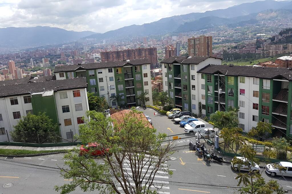 vista de la unidad residencial