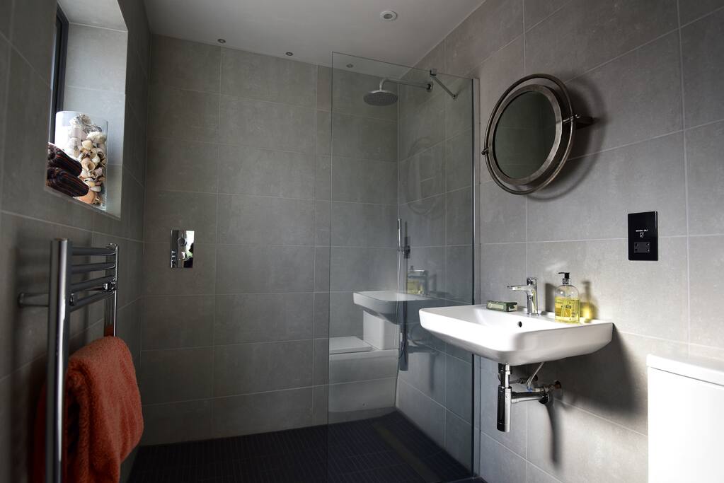 Wetroom and toilet (sole use)