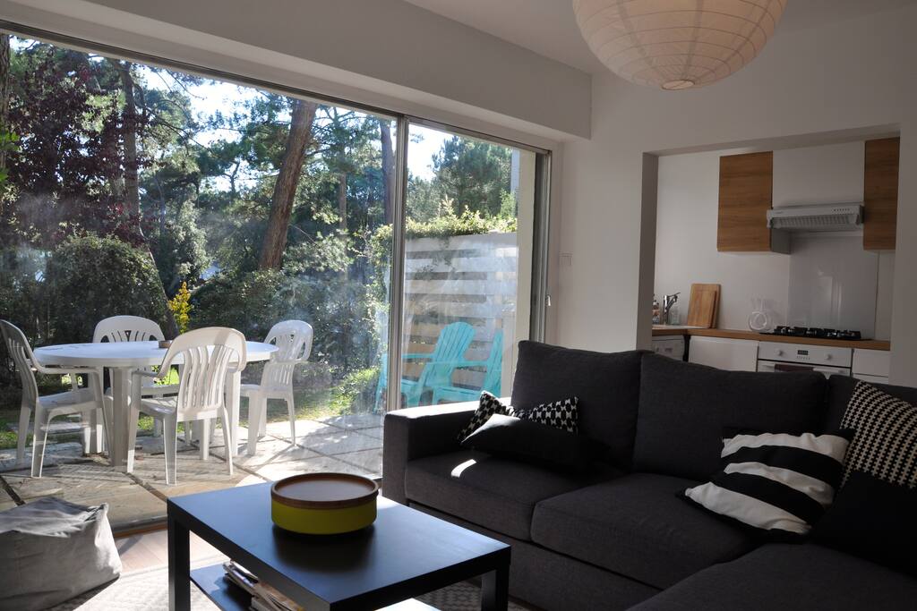 Séjour sur terrasse