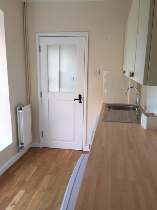 Kitchen , Newly renovated with dishwasher, fridge, cooker, microwave and everything you need !