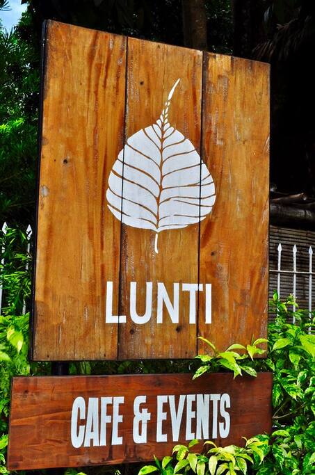 You have come to the place when you see this signage.