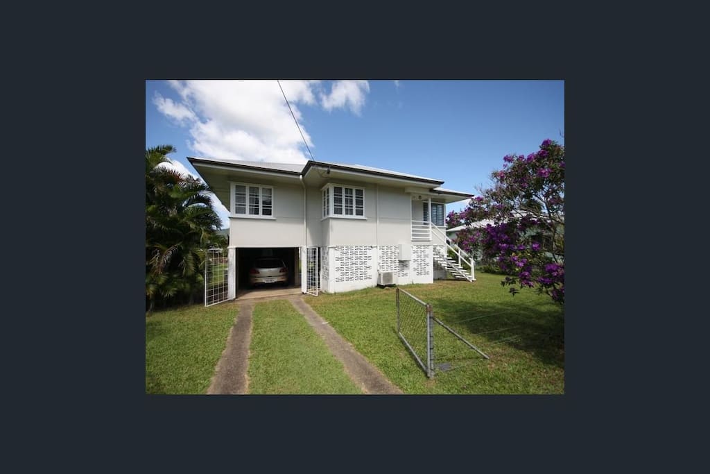 Front of house.