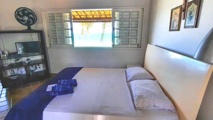 Suite 1 - master suite overlooking the sea
