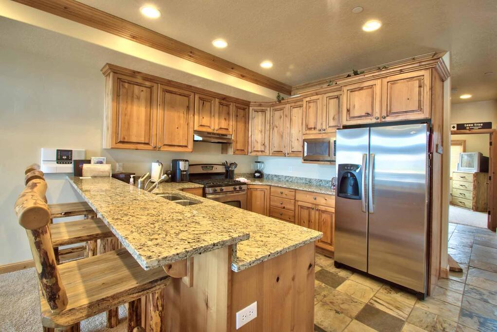 Fully Stocked Kitchen